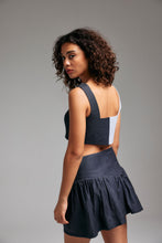 Load image into Gallery viewer, The Midnight Blue Mini Skirt
