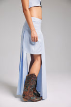 Load image into Gallery viewer, The Convertible Sky Blue Skirt
