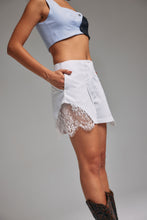 Load image into Gallery viewer, &#39;Fall In The Lace Shorts &#39;in White
